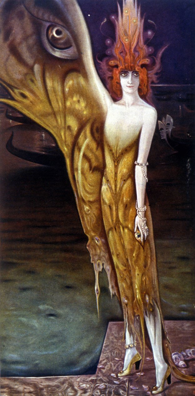 Portrait de la Marquise Luisa Casati (1881-1957), par Arturo Martini (1885-1947) en 1912 - Arturo Martini