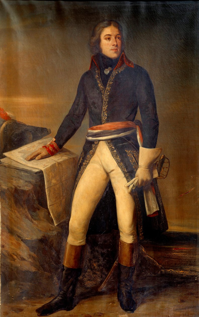 Portrait du général Lazare Louis Hoche (1768-1797) - Ary Scheffer