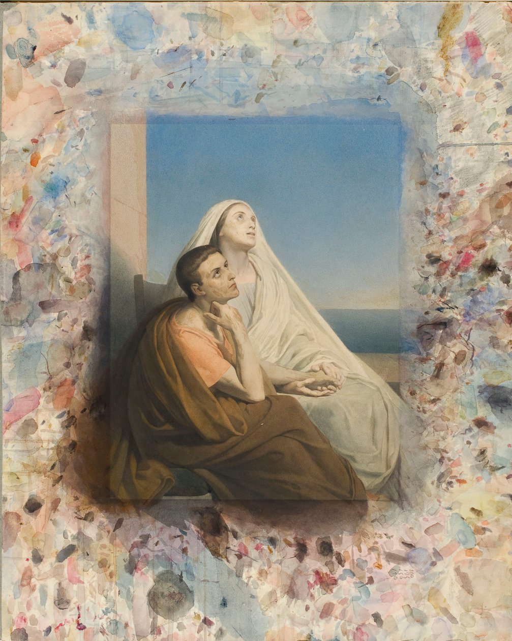 Saint Augustin et sainte Monique - Ary Scheffer