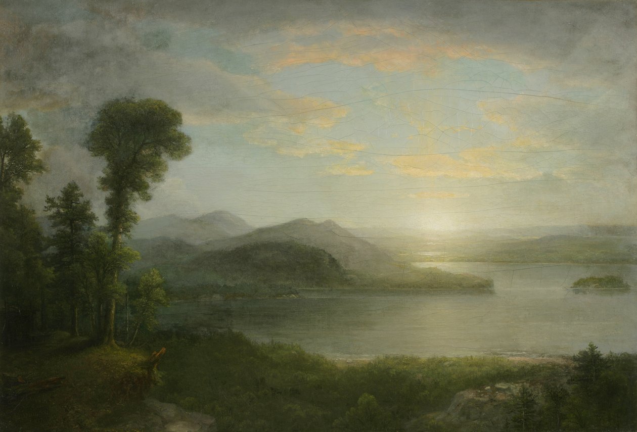Coucher de soleil : Souvenir des Adirondacks, 1878 - Asher Brown Durand