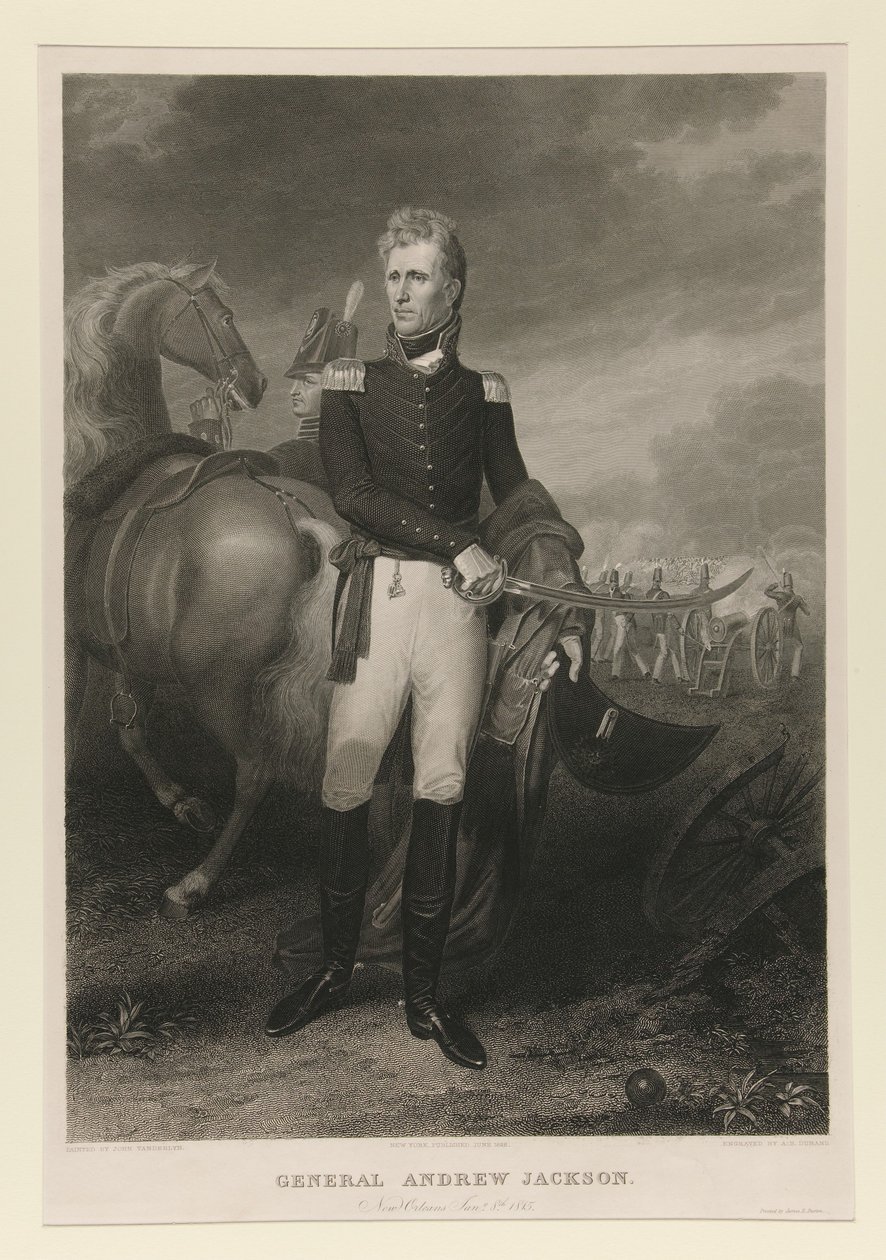 Le général Andrew Jackson - Asher Brown Durand