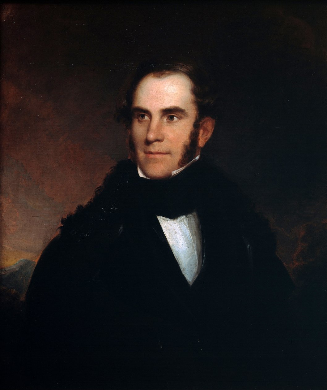 Portrait de Thomas Cole - Asher Brown Durand