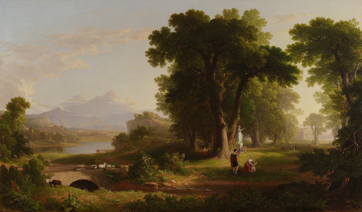 Le matin de la vie, 1840 - Asher Brown Durand