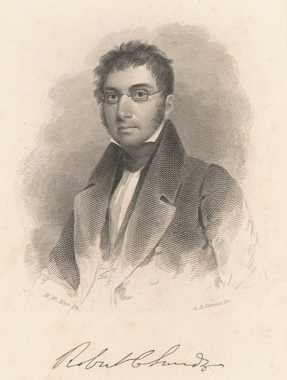Robert C. Sands - Asher Brown Durand, after Robert Weir
