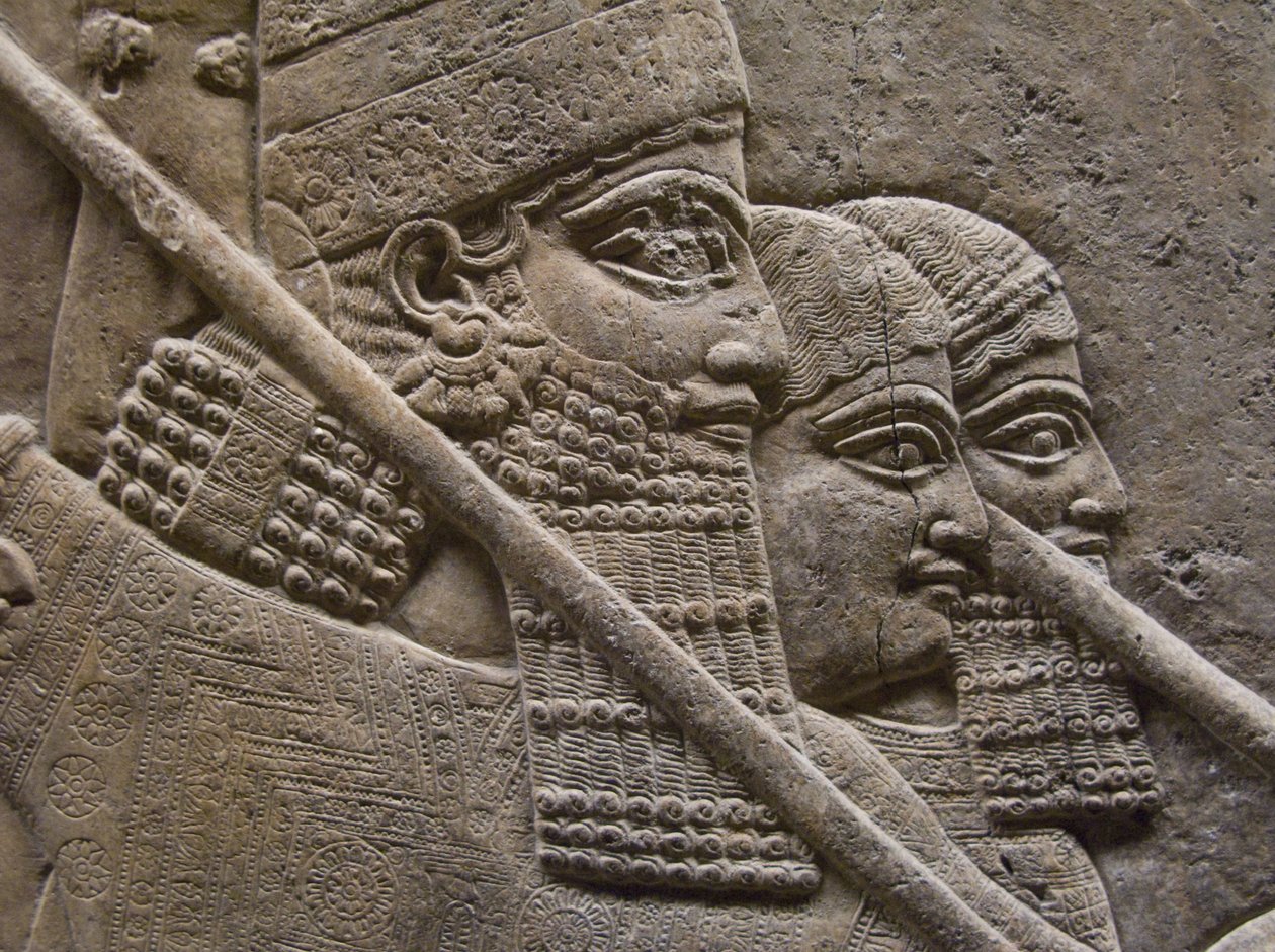 Le roi Assurnasirpal II lors d
