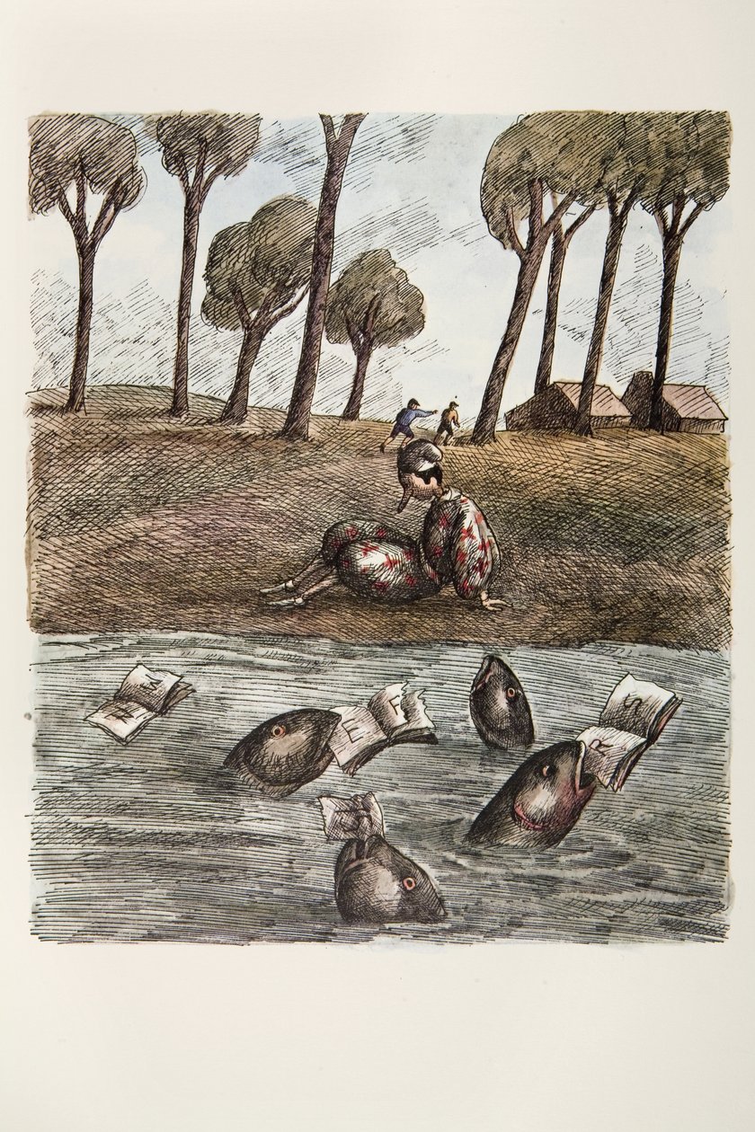 Illustration de "Pinocchio" de Carlo Collodi - Attilio Mussino