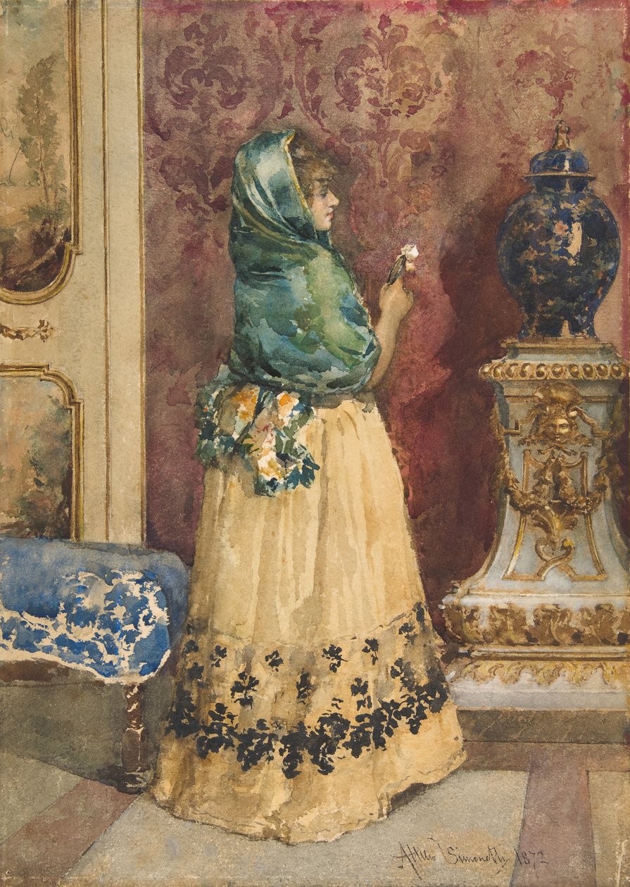 La Miniature, vers 1863-1925 - Attilio Simonetti