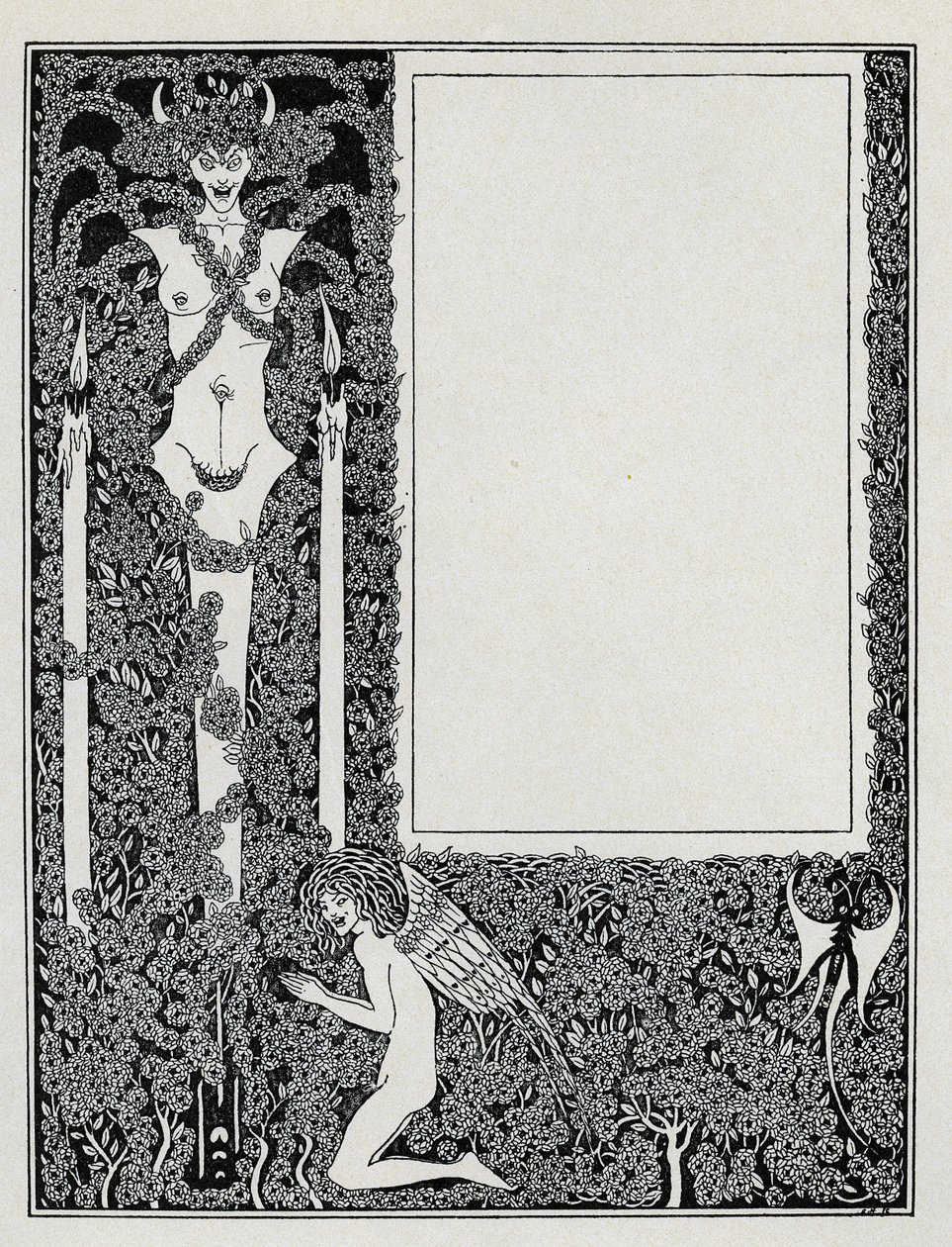 Conception pour la page de titre de 
