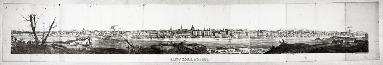 Saint Louis, MO. En 1855 - August Gast and Company