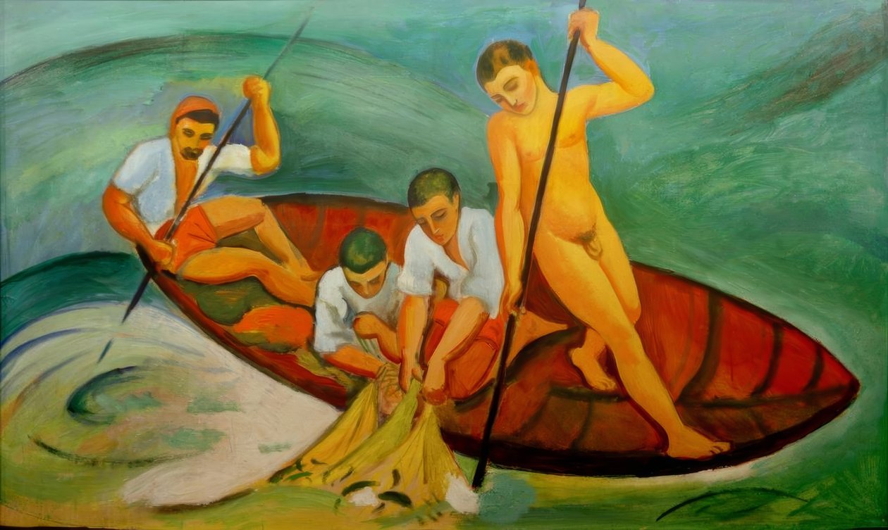 Grande pêche - August Macke