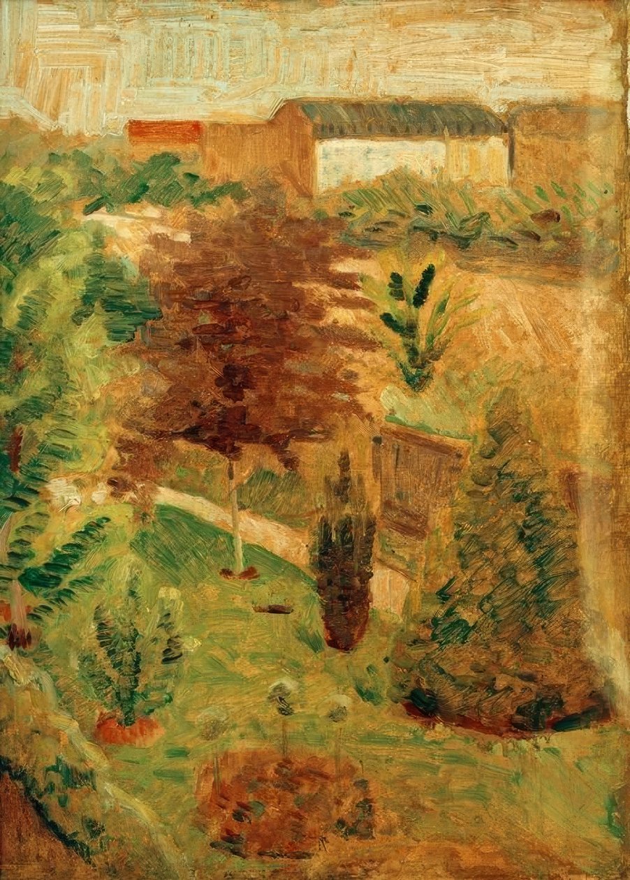 Notre jardin à Bonn - August Macke