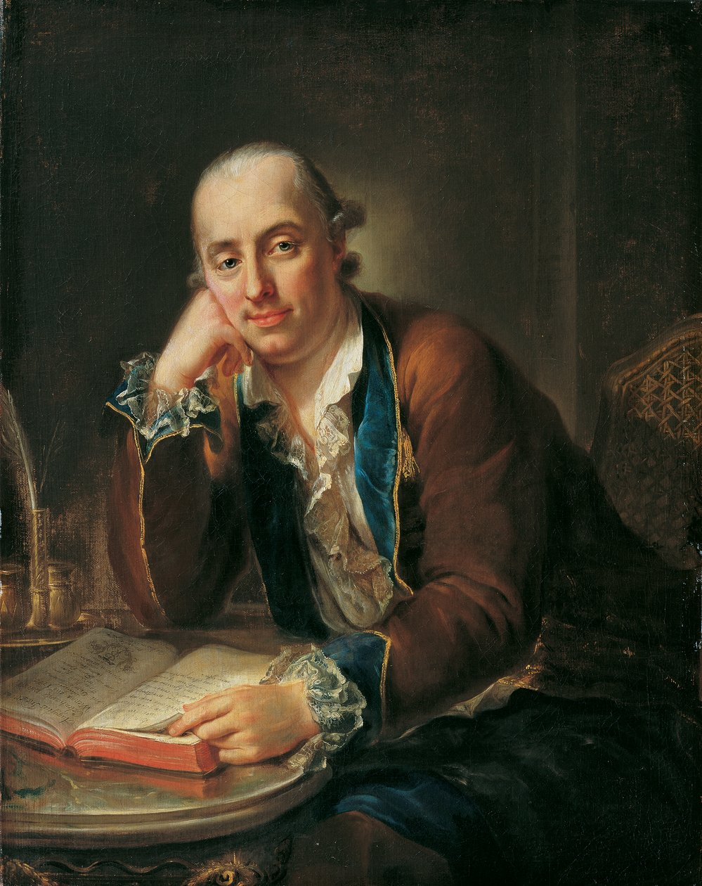 Johann Nepomuk Reichsritter von Humbourg - August Friedrich Oelenhainz
