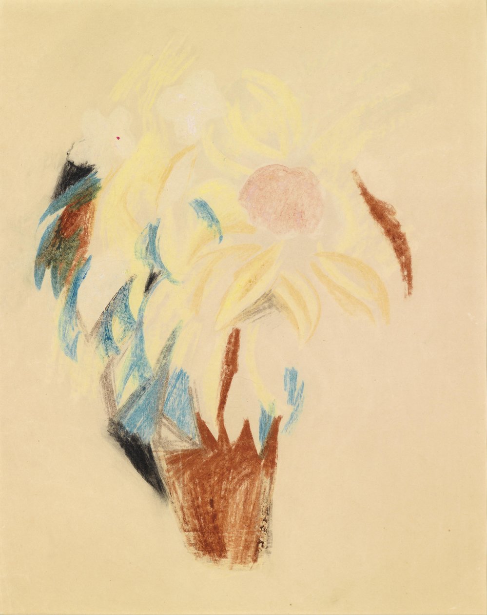 August Macke Pot de fleurs (grand) 1913 - August Macke