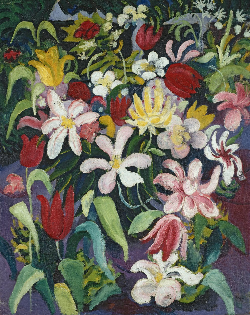 Tapis de fleurs - August Macke