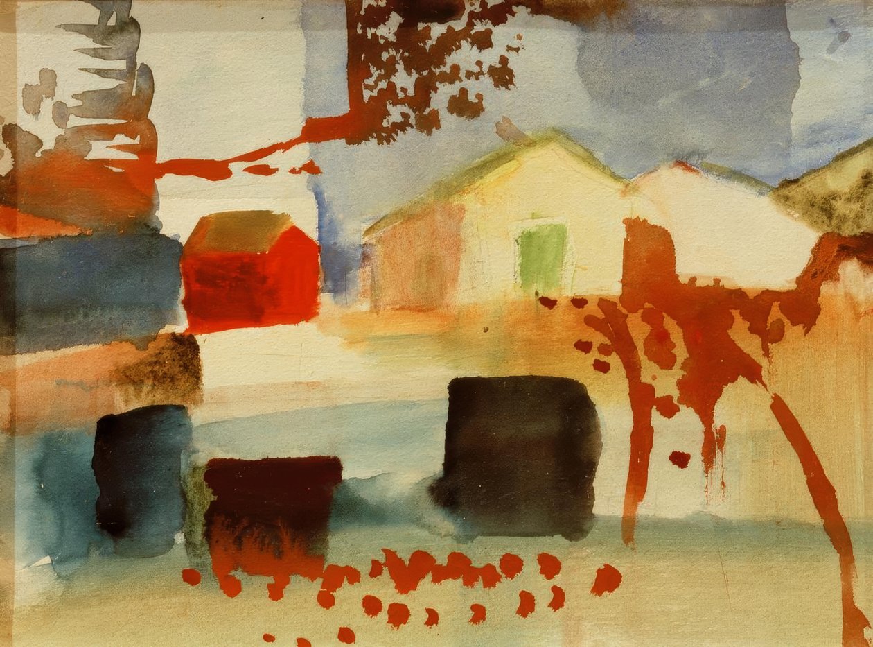 Maisons - August Macke