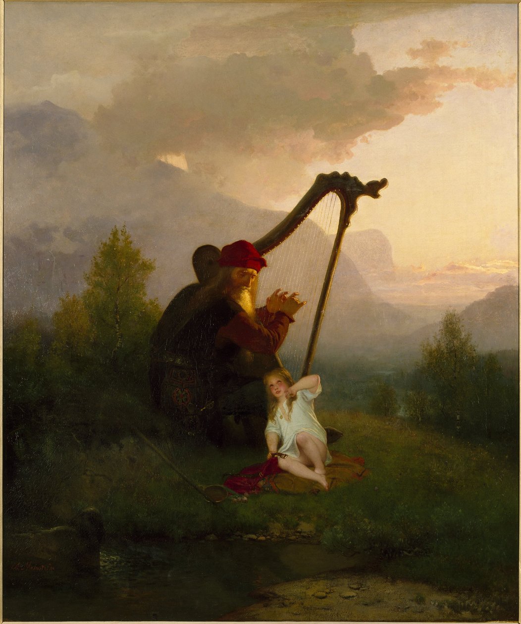 Le roi Heimer et Aslög - August Malmström