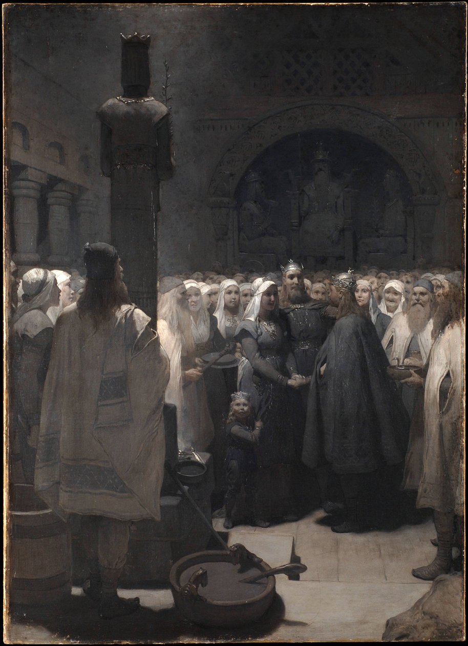 La Réconciliation (tirée de la Saga de Frithiof) - August Malmström
