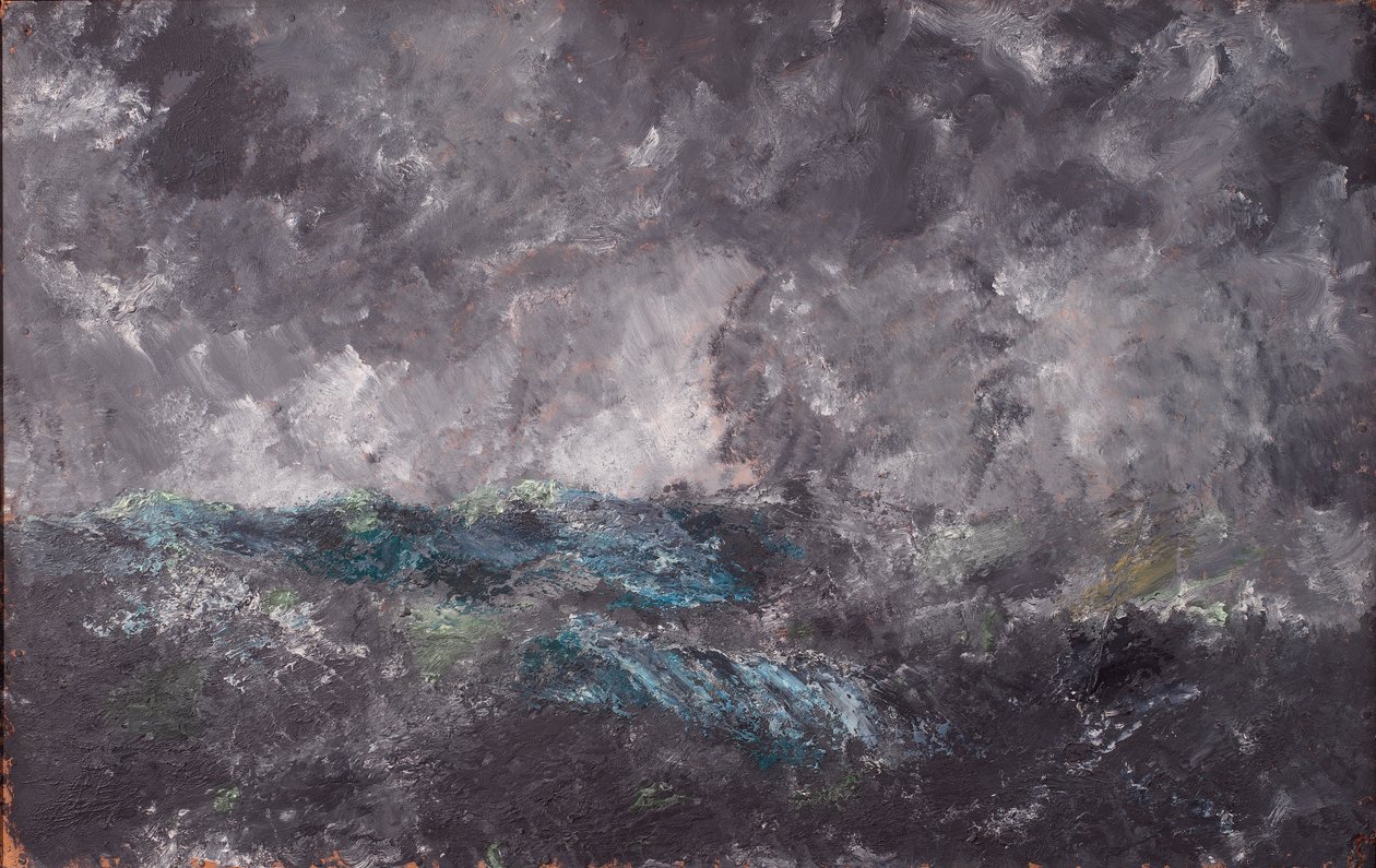 Tempête dans les Skerries. "Le Hollandais volant - August Strindberg
