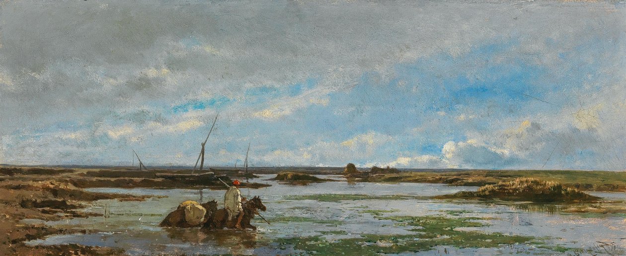 Poste de Wallachie - August von Pettenkofen