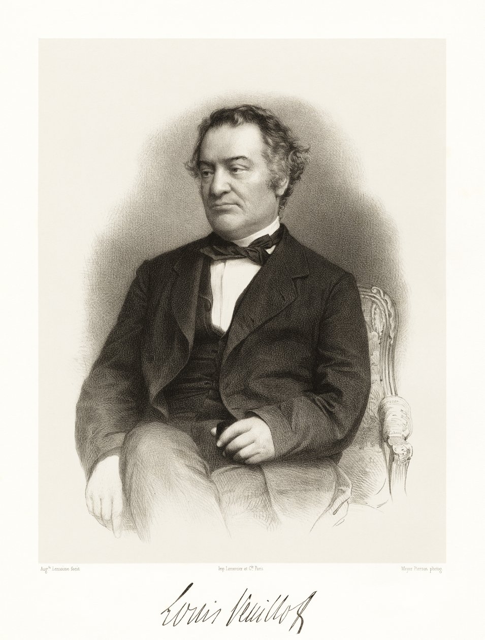 Louis Veuillot, 1865-66 - Auguste Charles Lemoine