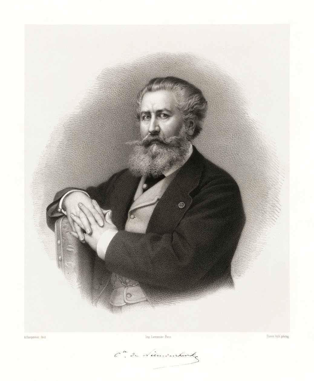 Alfred Émilien de Nieuwerkerke - Auguste Charpentier