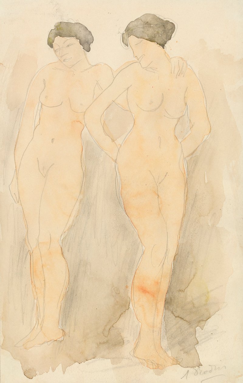 Deux figures debout - Auguste Rodin