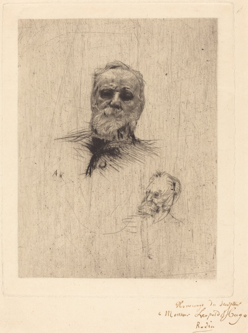 Victor Hugo, de face - Auguste Rodin