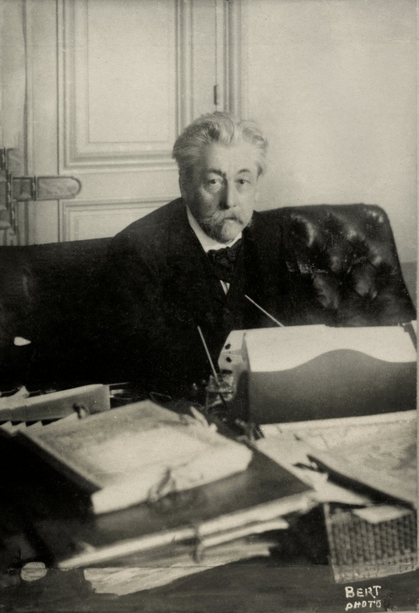 Portrait de l ecrivain Frederic Masson (photo) - Auguste Bert