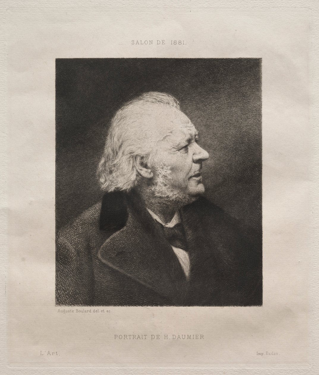 Honoré Daumier, 1881 - Auguste Boulard