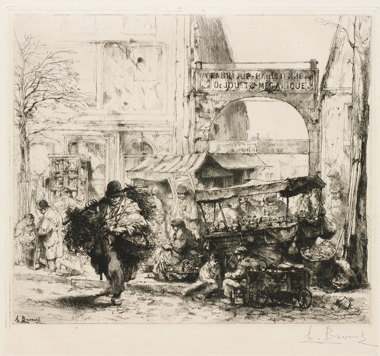 Une matinée Avenue de Clichy - Auguste Brouet