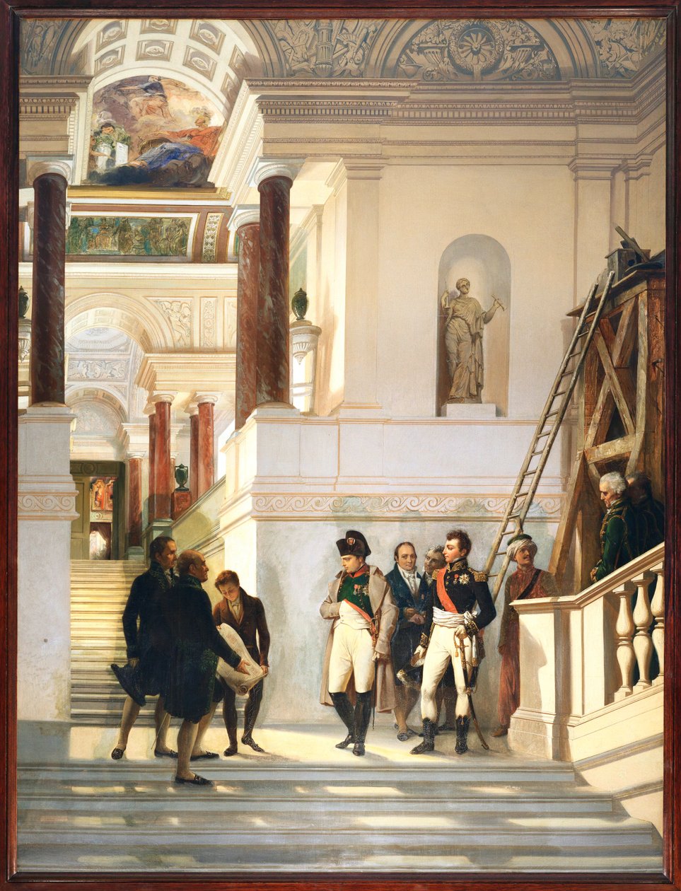 Napoléon Ier visite l
