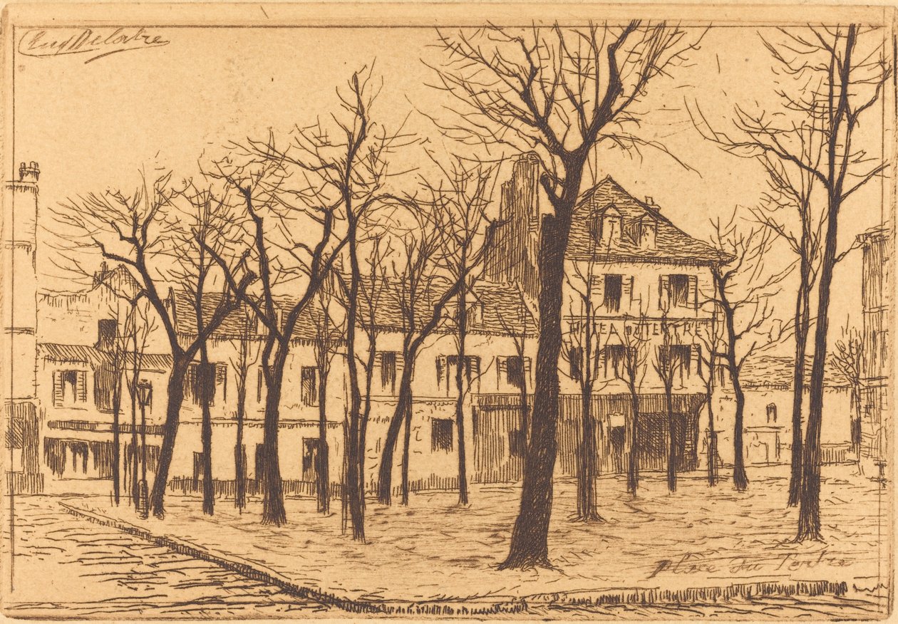 Place du Tertre - Auguste Delâtre