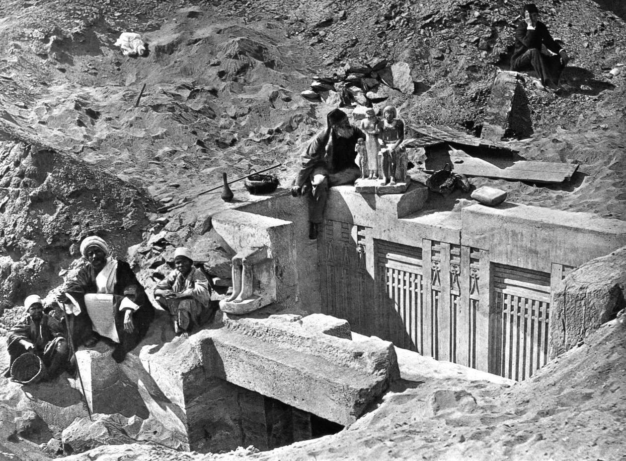 Memphis Saqqarah, Égypte, 1893 - Auguste Edouard Mariette