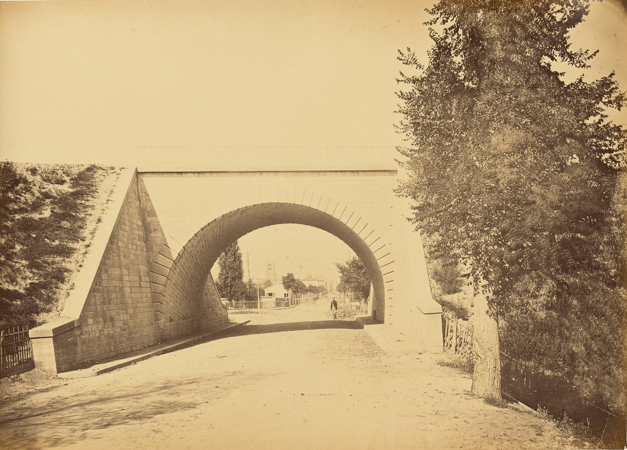 Viaduc sur la Route de Lyon à Montbrison à Montbrison - Auguste Hippolyte Collard