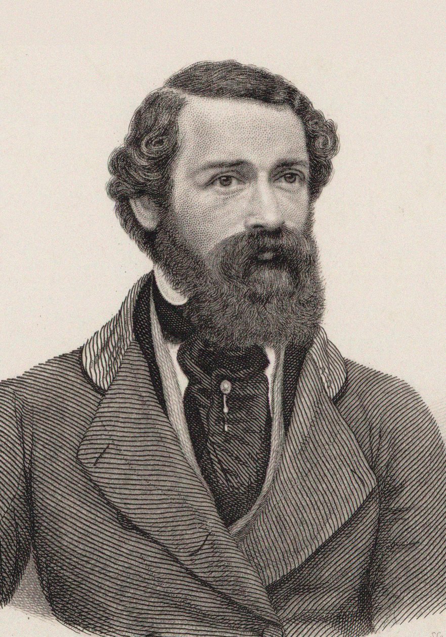 Portrait du compositeur Joseph Netzer 1808-1864, vers 1850 - Auguste Hüssener