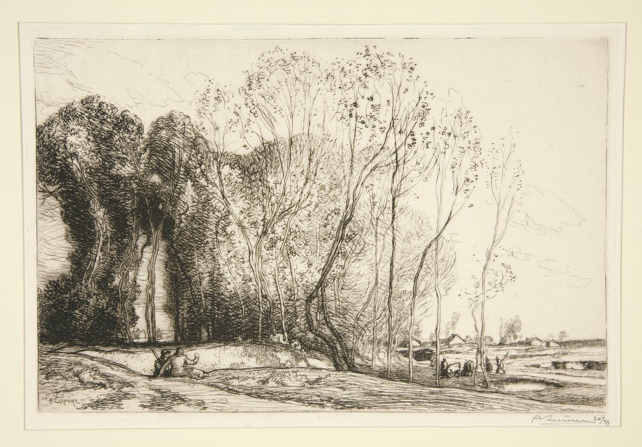 Belle matinée - Auguste Lepere