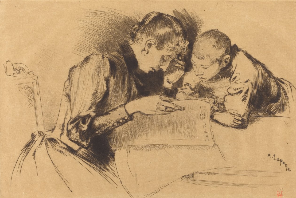 Images Les images, 1889 - Auguste Lepere