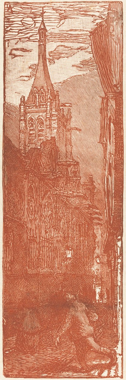 Saint-Séverin, publié en 1901 - Auguste Lepere