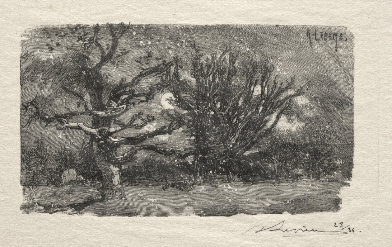 Au dortoir de Lantara - Auguste Louis Lepère