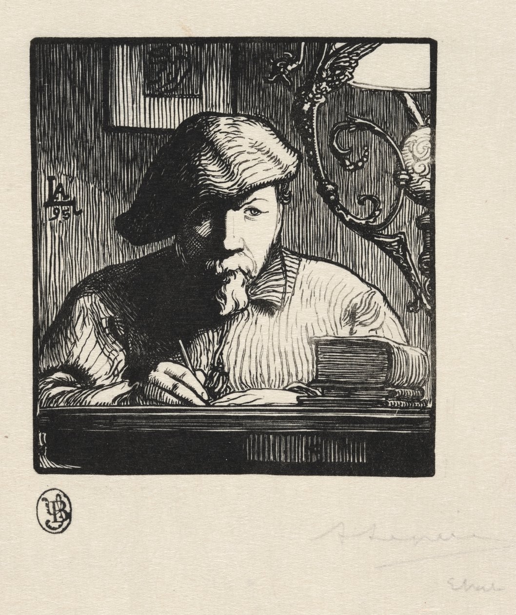 Autoportrait - Auguste Louis Lepère