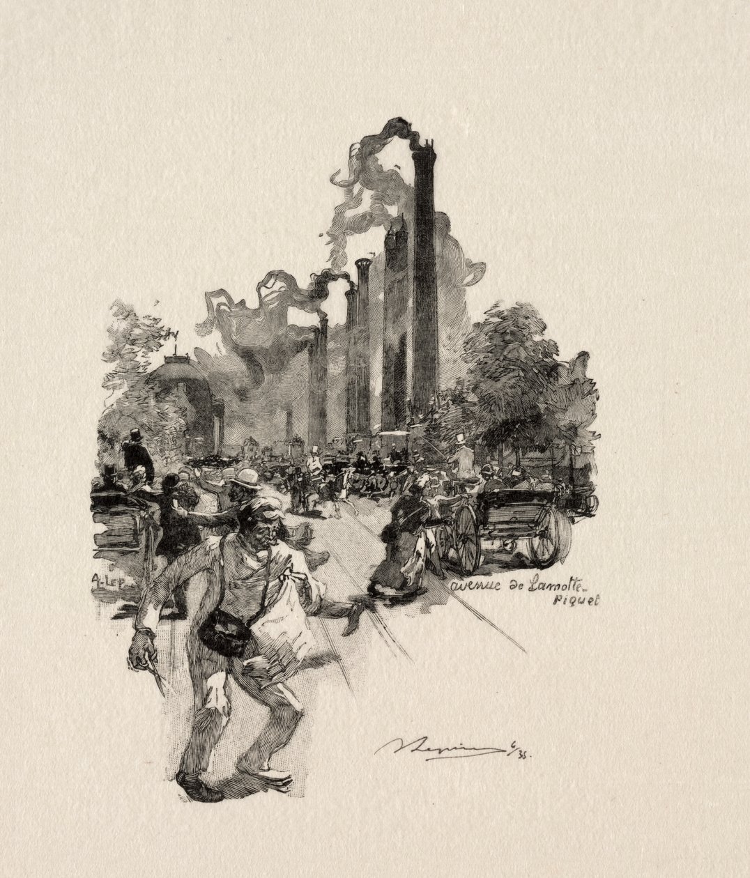 Avenue Lamotte-Piquet - Auguste Louis Lepère