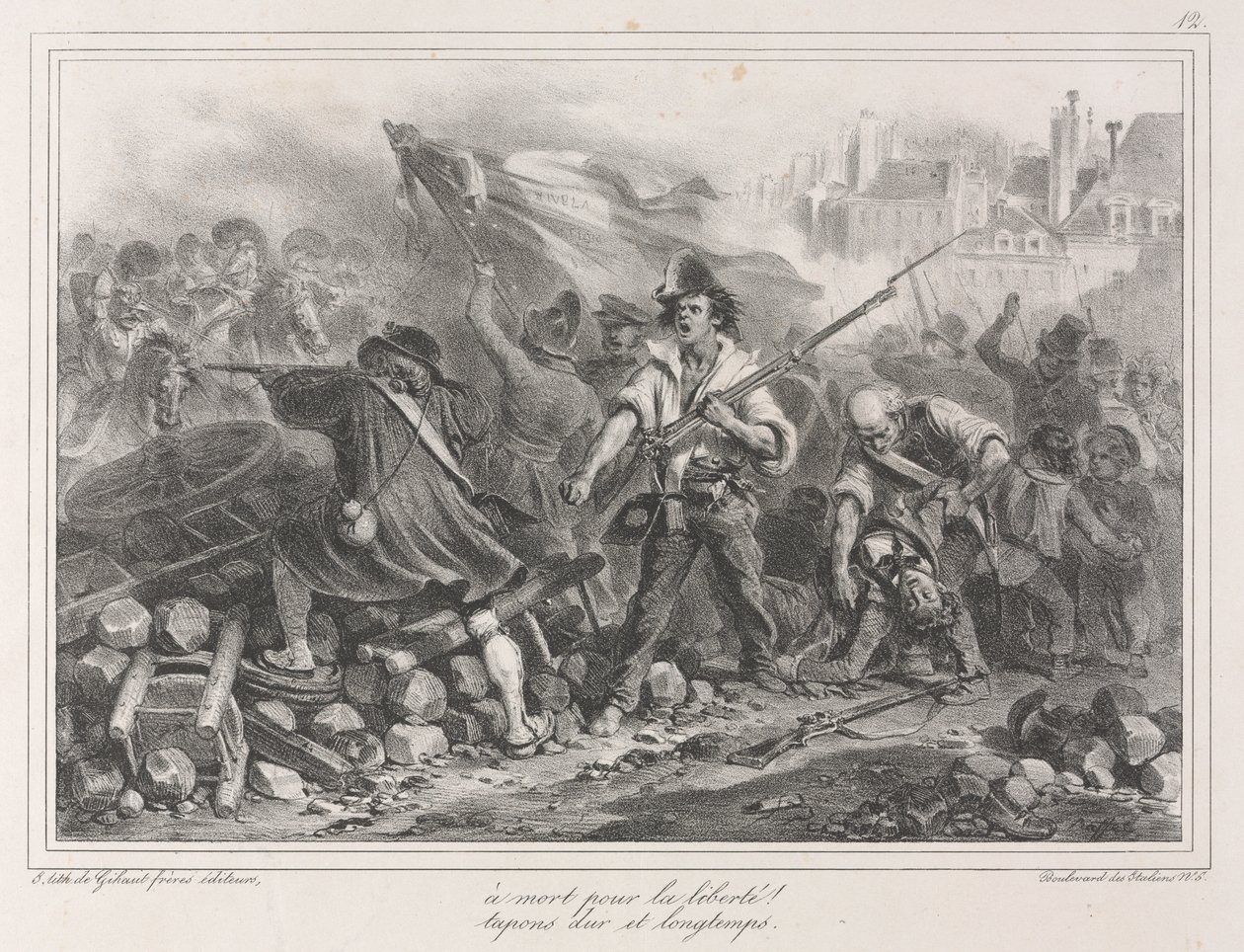 Album de 1831 : La liberté ou la mort ! - Auguste Raffet