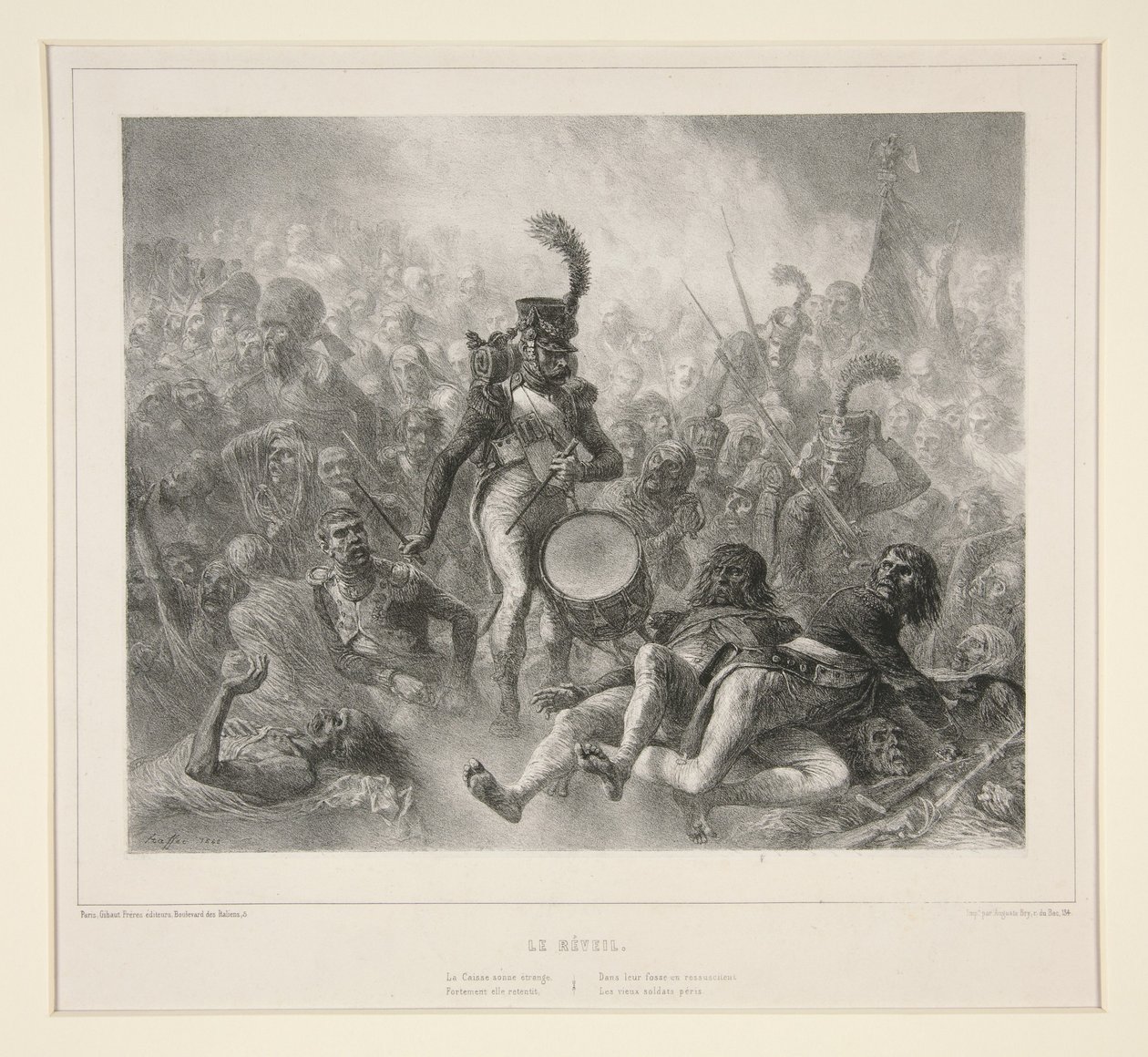 Le Réveil - Auguste Raffet
