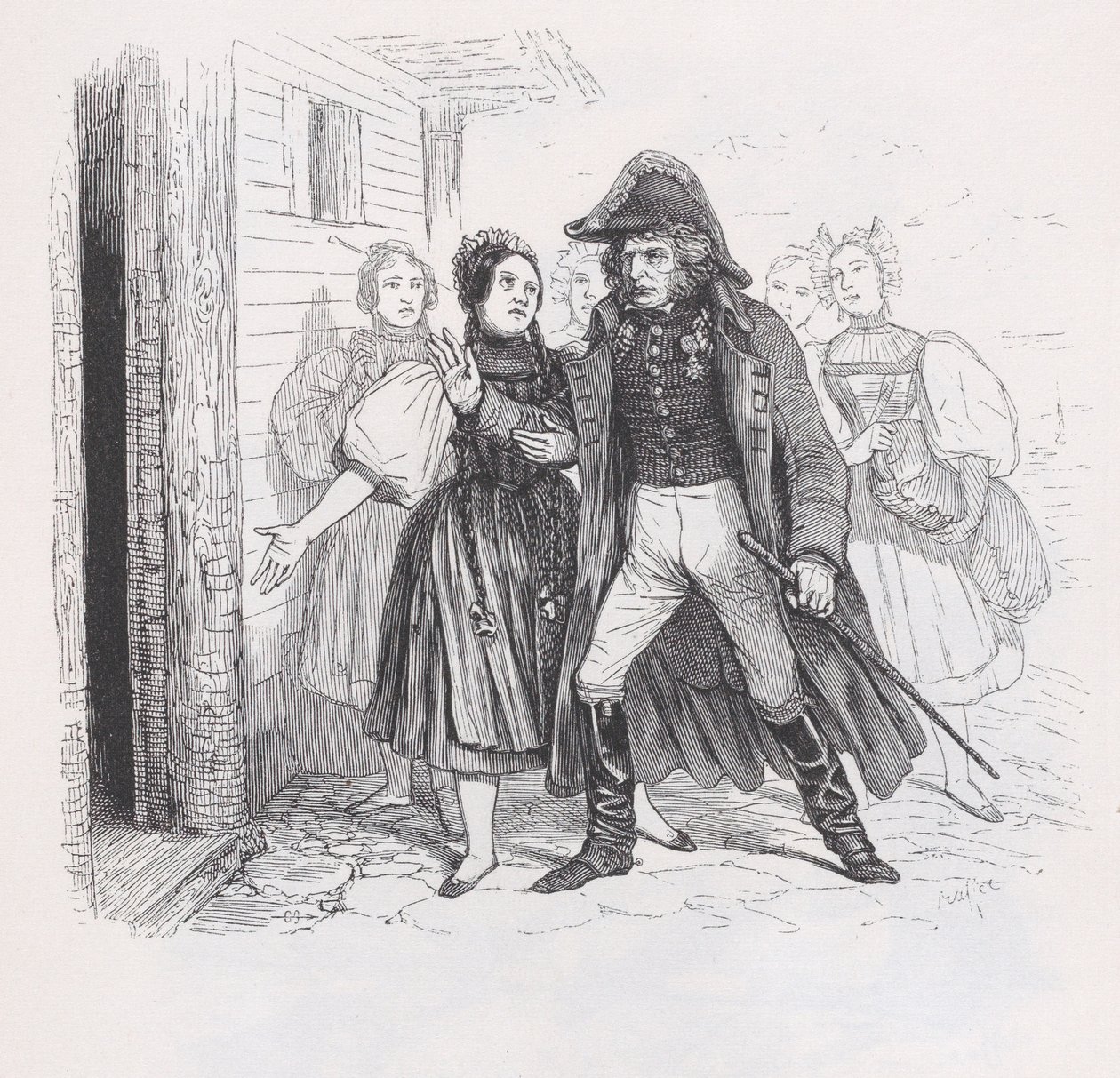 Les Exilés des Œuvres Complètes de Béranger - Auguste Raffet