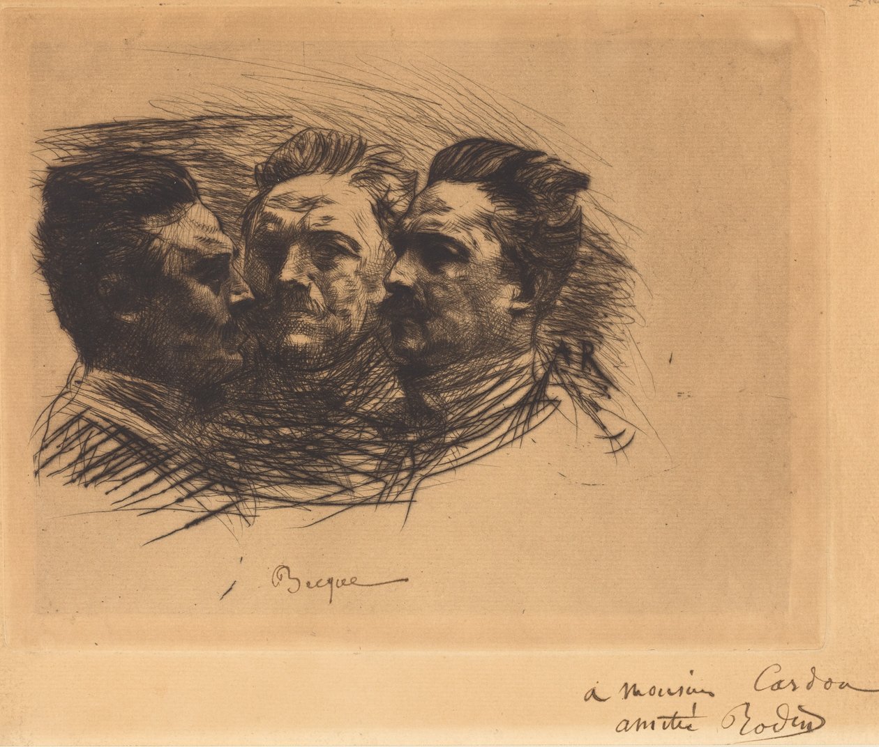 Henri Becque - Auguste Rodin