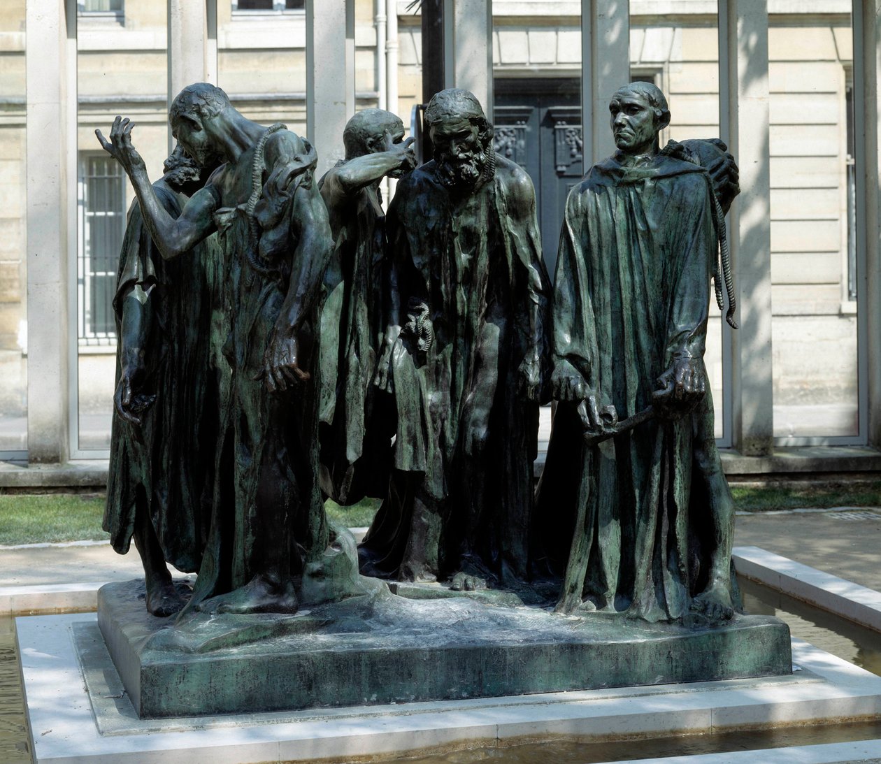 Le monument des bourgeois de Calais - Auguste Rodin
