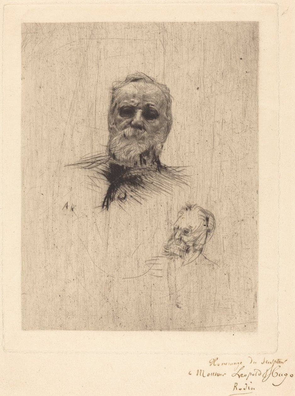 Victor Hugo, de face, 1886 - Auguste Rodin