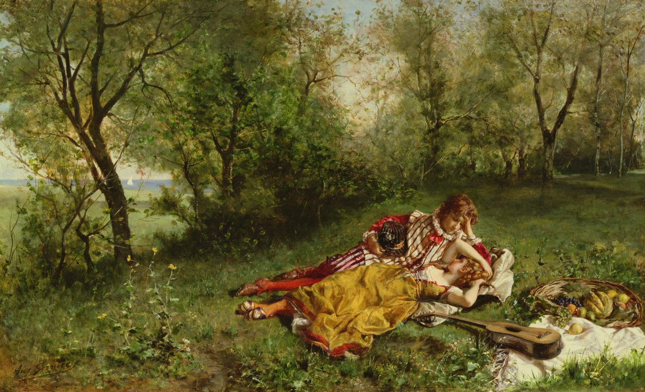 Le Pique-Nique - Auguste Serrure
