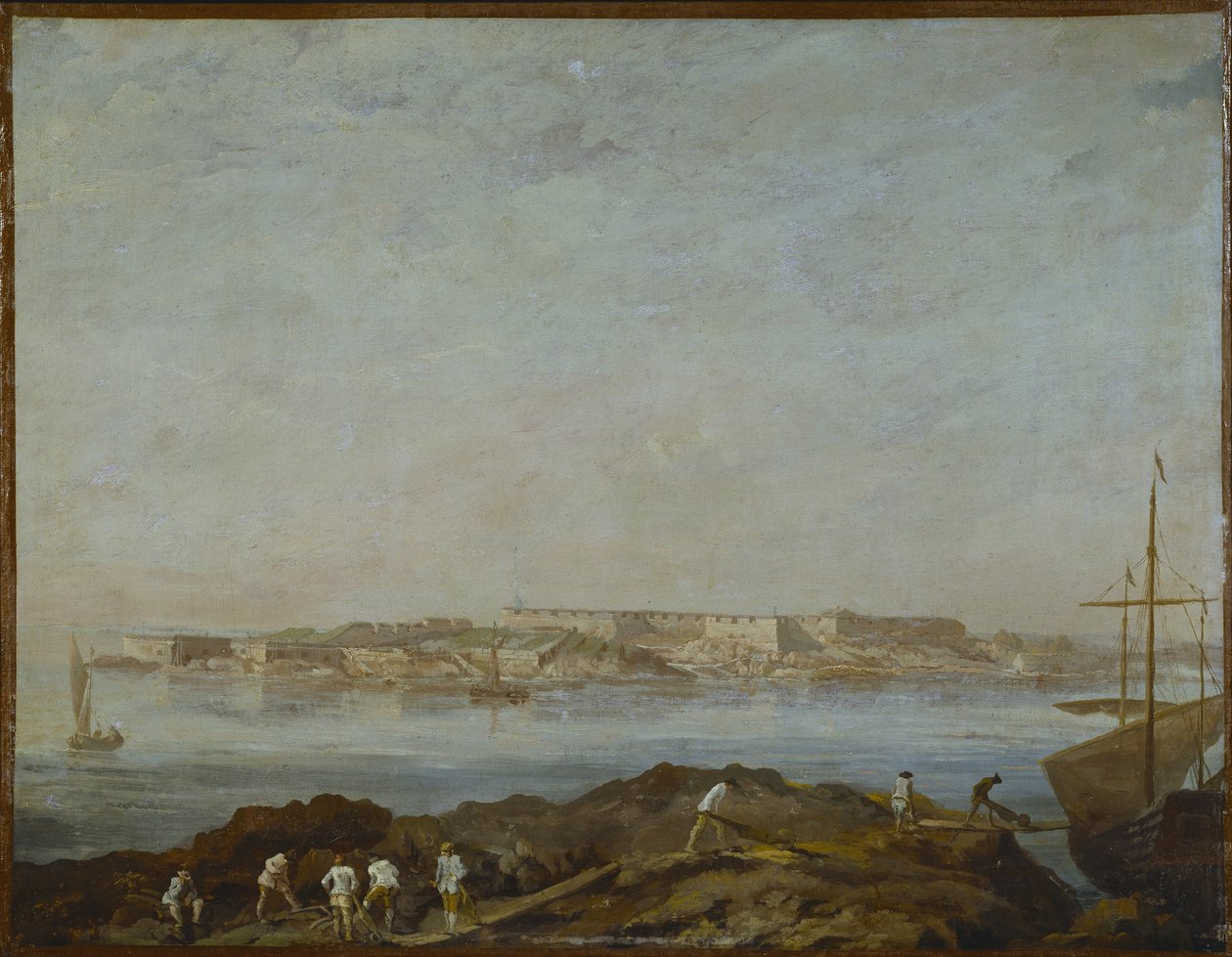 Vue de Sveaborg - Augustin Ehrensvard