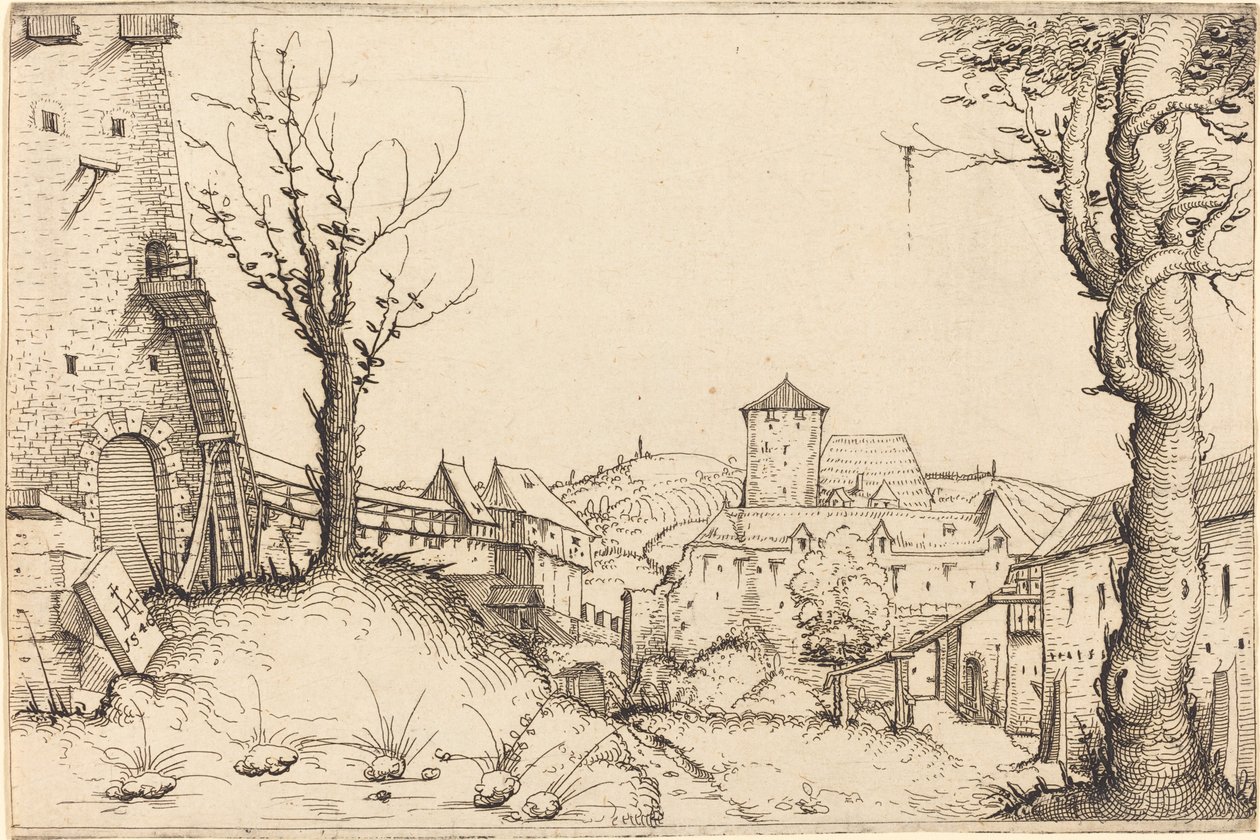 Cour de château - Augustin Hirschvogel